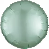 Amscan Balon foliowy Lustre Mint Green okr�g�y 43cm