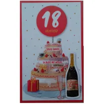 AbCard Kartka okoliczno�ciowa Urodziny 18
