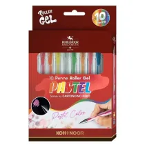 Dugopisy elowe pastel 10 kolorw