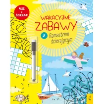 Wakacyjne zabawy z flamastrem cierajcym