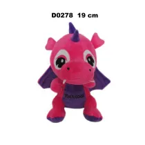 Smok "Krak�w" r�zowy fioletowy 19cm Sun-Day