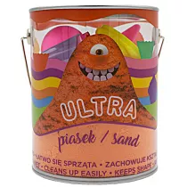 Ultra Piasek - puszka 900g pomara�czowy + 4 du�e foremki Muffinki + 2 narz�dzia Epee