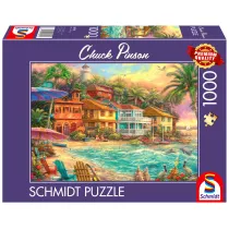 Puzzle 1000 el. PQ Chuck Pinson �ycie na wyspie Schmidt