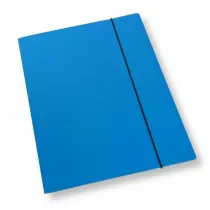 Penword Teczka A4 z gumk lakier niebieska 350gsm (10szt)