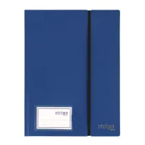 Strigo Album ofertowy A4 20 koszulek z gumk� granat