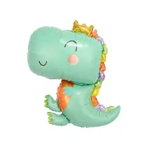 Godan Balon foliowy Dino niebieski 47x64cm