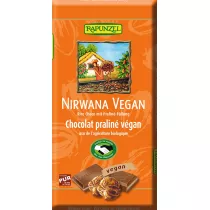 Rapunzel Czekolada kuwertura z nadzieniem pralinowym nirwana 100 g Bio