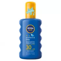 Nivea Sun Kids Protect & Play nawilajcy spray ochronny na soce dla dzieci SPF30 200 ml