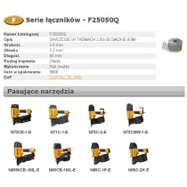 Bostitch Gwo�dzie f 2,50-50 p q 9,9m