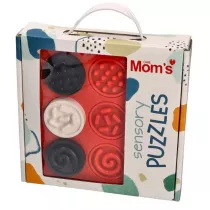 Puzzle sensoryczne keczka kontrastowe Moms Care