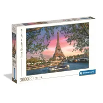 Puzzle 3000 element�w HQ Iron Lady Pink CLEMENTONI 33039  CLM