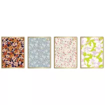 Interdruk Zeszyt A5 Metallic Floral kratka, 70g 60 kartek