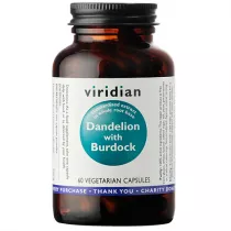 Viridian Mniszek lekarski I opian - suplement diety 60 kaps.