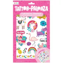 Kolorowe Baloniki Tatuae zmywalne Tattoo Palooza - Przyjaciele