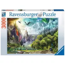 Puzzle 3000 el. Panowanie smokw 16462 Ravensburger