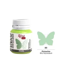 Rosa Farba akrylowa perowa pistachio 80 20ml