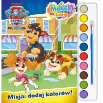 Misja: dodaj kolor�w! Psi Patrol. Maluj� Bo Lubi�