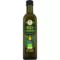 Dary Natury Olej lniany toczony na zimno 100 ml Bio