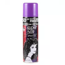 Super Silk Spray Gel �el w sprayu Mokra W�oszka 250 ml