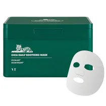 Vt Cosmetics Cica Daily Soothing Mask maseczka do twarzy w pachcie z Wkrot Azjatyck 30 szt.