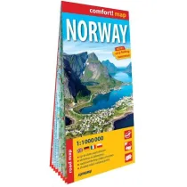 Comfort! map Norway 1:11000 000 w.2024
