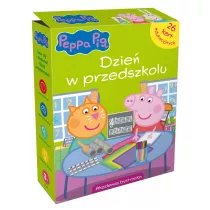 winka Peppa. W przedszkolu. Karty edukacyjne w pudeku
