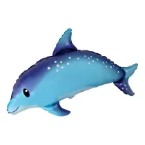 Godan Balon foliowy S�odki Delfin niebieski 61cm