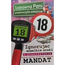 Karnet Urodziny 18