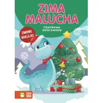 Choinkowe kolorowanie. Zima malucha