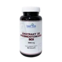 Invent Farm Ekstrakt ze Sfermentowanej Soi 300 mg suplement diety 60 kaps.