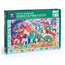 Puzzle obserwacyjne 64 el. Potne dinozaury Mudpuppy