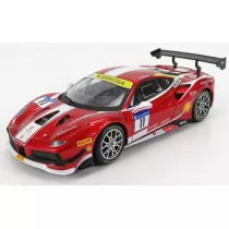 Bburago ferrari racing model kit - 488 challenge 1:24