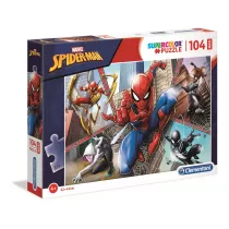 Puzzle maxi 104 el. Supercolor. Spider-man Clementoni