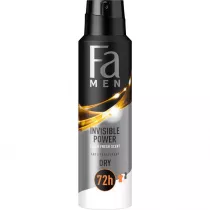 Fa Men Invisible Power 72h dezodorant w sprayu o od�wie�aj�cym m�skim zapachu z zielonymi nutami 150 ml