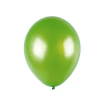 Balony metalizowane 12" jasnozielone (100 szt.)