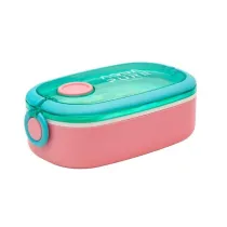�niadani�wka Aqua Pure ze sztu�cami - mint/pink