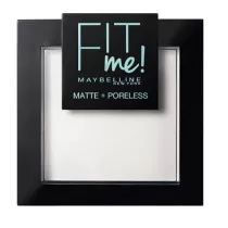 Maybelline Fit Me Matte Poreless Pressed Powder puder matujcy do twarzy w kompakcie 090 Translucent 9 g