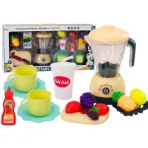 Zestaw elektryczny blender owoce �wiat�a d�wi�ki LeanToys