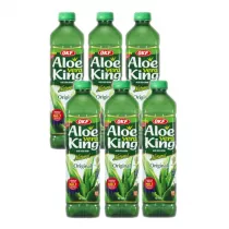 Okf Napj z czstkami aloesu Aloe Vera King Zestaw 6 x 1500 ml