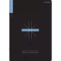Zeszyt Top 2000 Angielski A5 ze cigami kratka, 70g 60 kartek