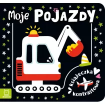 Ksieczka kontrastowa. Moje pojazdy