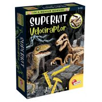 Mały Geniusz - Superkit Velociraptor Lisciani