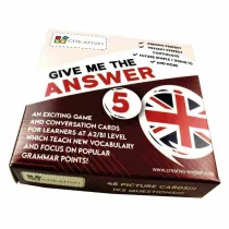 Karty j�zykowe Angielski Give me the answer Level 5