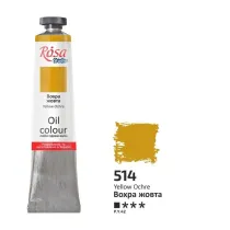 Rosa Farba olejna yellow ochre 514 45ml