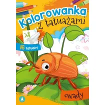 Kolorowanka z tatua�ami. Owady