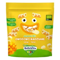 BoboVita Chrupeczki owocowo nadziane mango-banan po 3. roku ycia 30 g Bio