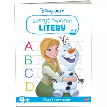 Disney uczy. Kraina Lodu. Zeszyt wicze. Litery