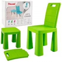 Krzeseko dziecice 3w1 zielone Doloni