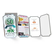 Kukartka Karnet Urodziny 50