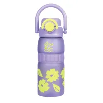 Patio Bidon 740ml Coolpack Sphera Flores Lila